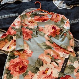 Loramendi Floral print Dress size Large